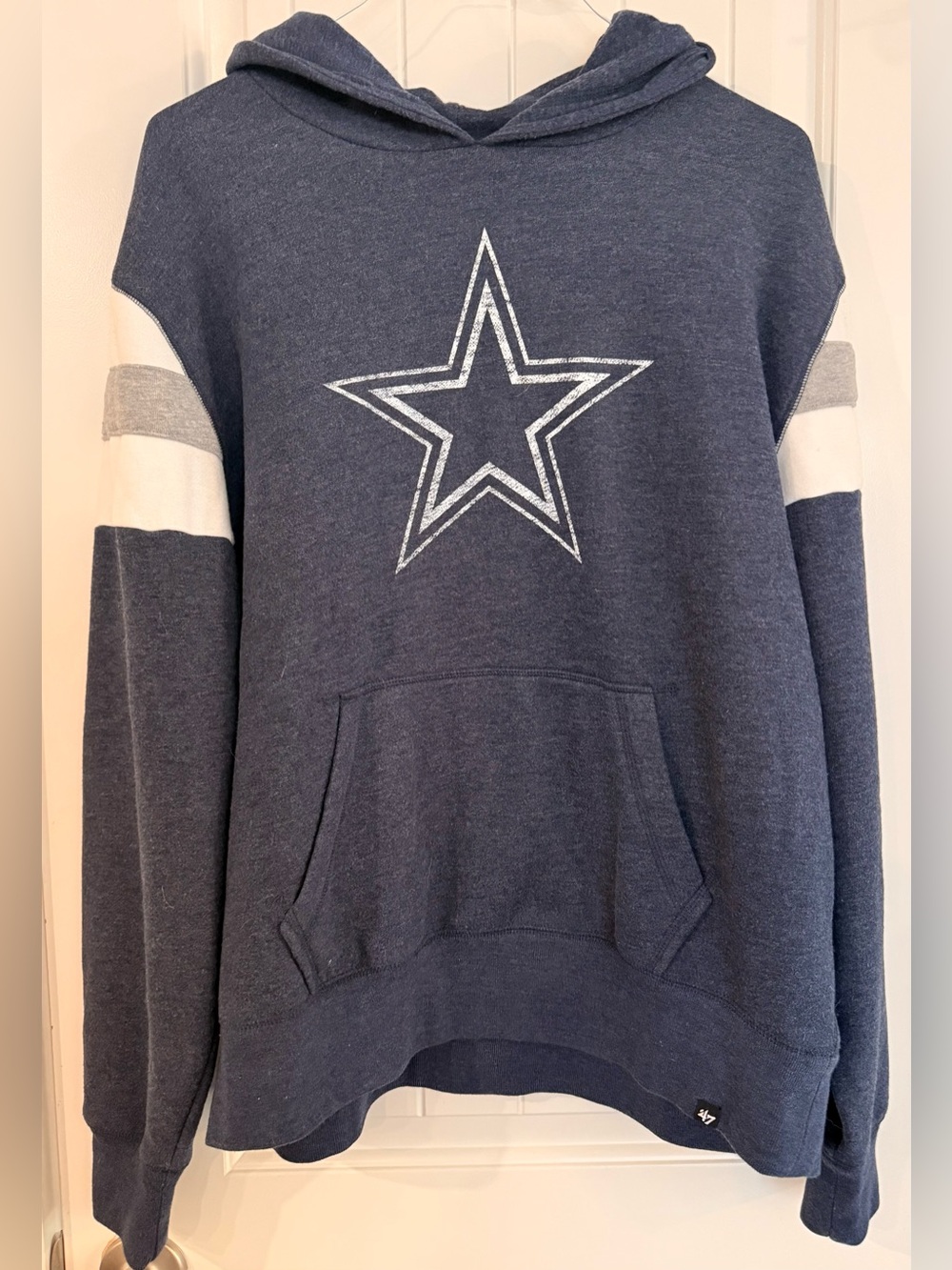 '47 Brand Dallas Cowboys Distressed Star Hoodie Sweatshirt W- XL 🏈